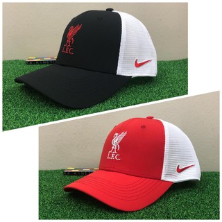 lfc nike adults red trucker cap