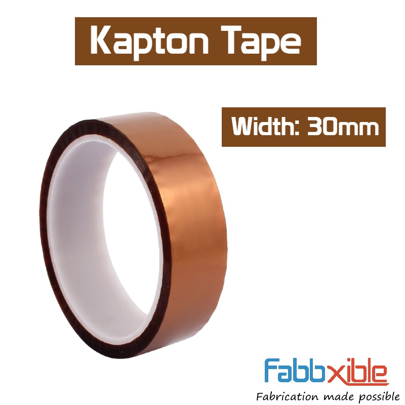 3mm Largeur résistant à la chaleur à haute température adhésif Kapton 2PCS Tape 