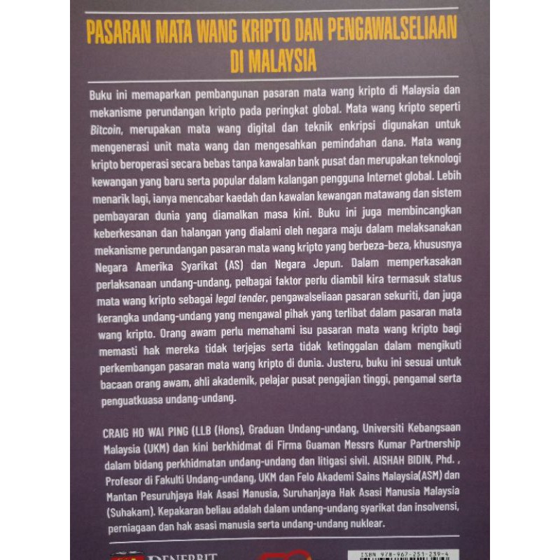 ZBH. Pasaran Mata Wang Kripto dan Pengawalseliaan di Malaysia 