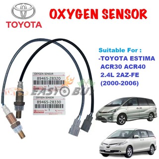 89465-28330+89465-28320 Oxygen Sensor for Toyota Estima ACR30 ACR40 2AZFE 00-06