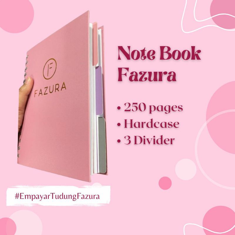 Fazura notebook 2022 fazbulous merchandise