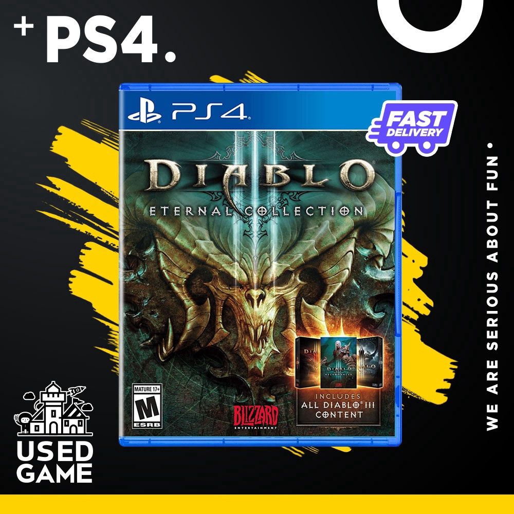 Ps4 Diablo Iii Eternal Collection R1 Eng Shopee Malaysia