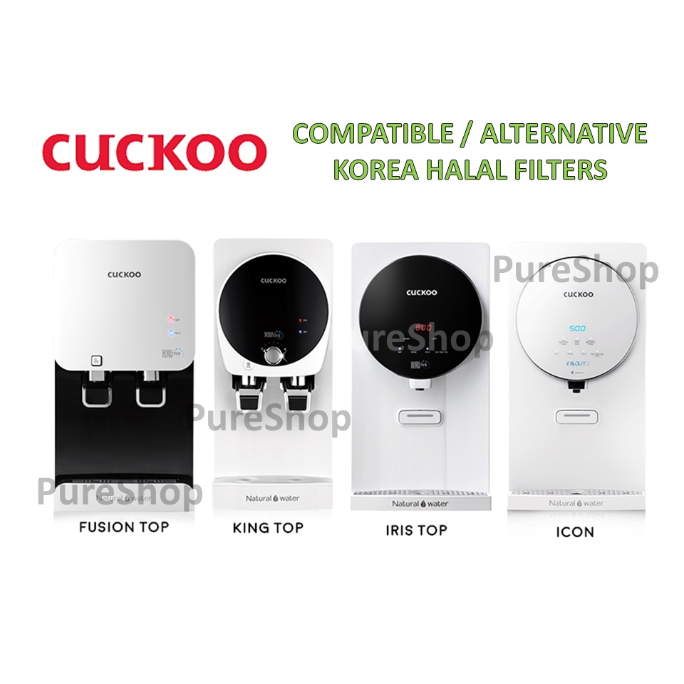 Compatible Cuckoo Fusion Top Picogram Water Dispenser Purifier Korea Halal Filter Shopee Malaysia