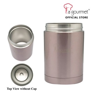 La gourmet Sakura Thermal Stainless Steel Food Jar With Pouch (0.58L ...