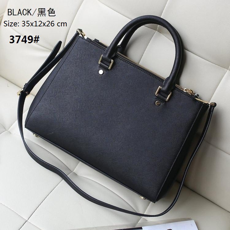 black mk tote bag