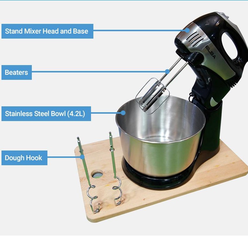 Elba ESMB-9925S Stand Mixer | Shopee Malaysia