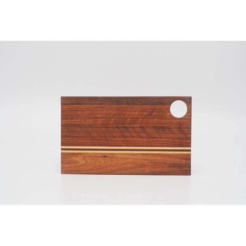 Two Stripes Wooden Cutting Board / Papan Pemotong Kayu - Rectangle
