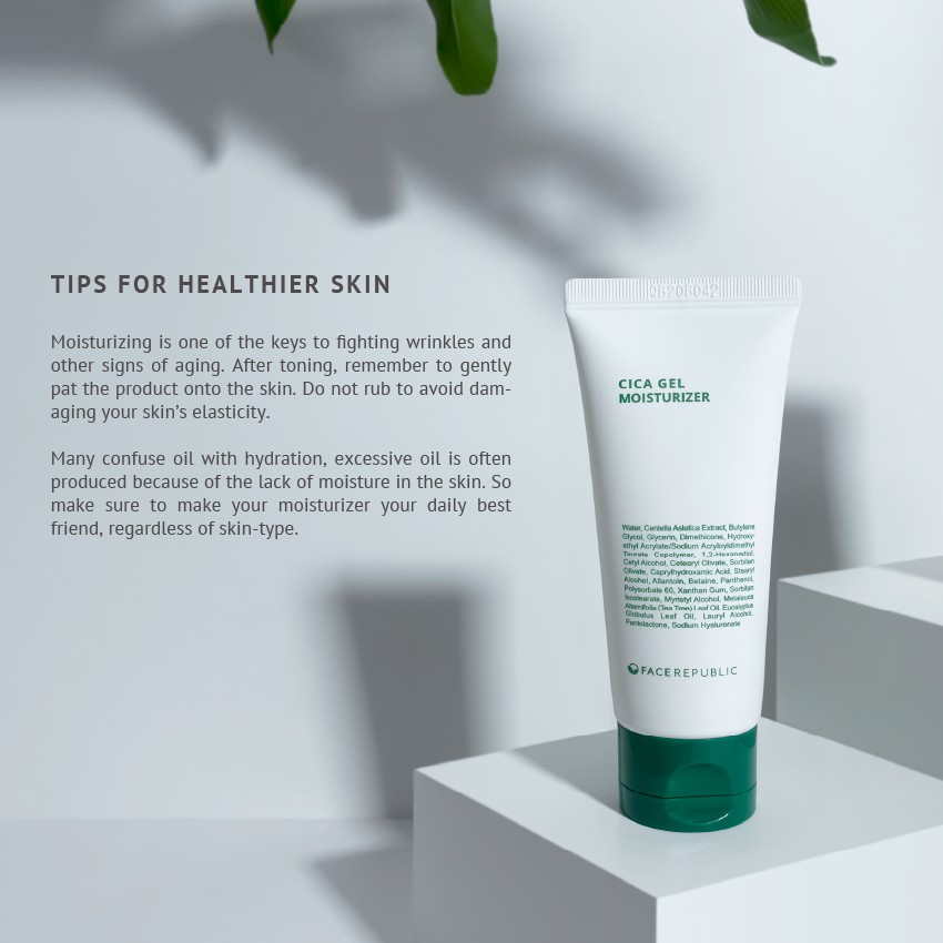 cica gel moisturizer