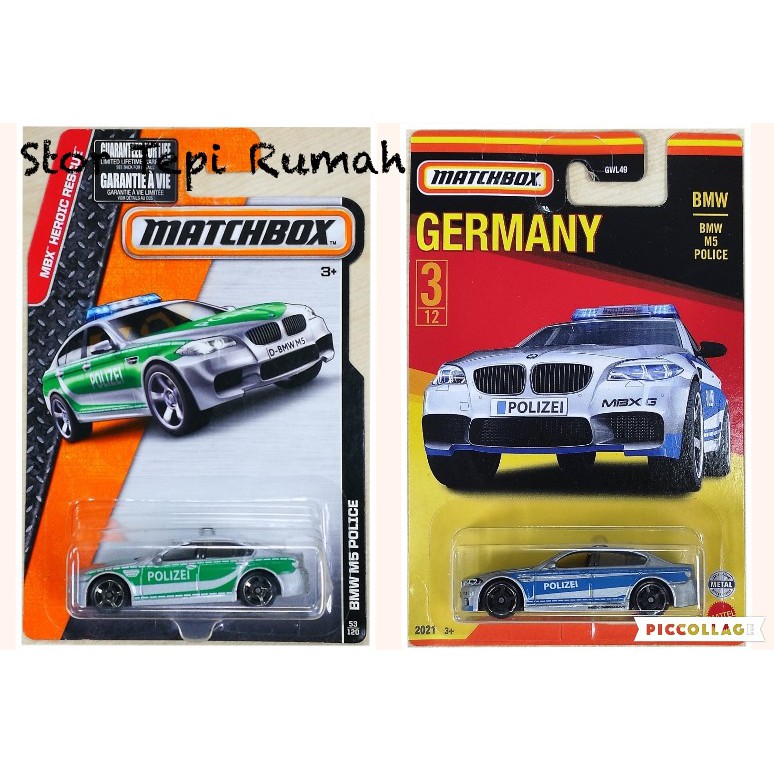 Matchbox BMW M5 [Police Polizei 