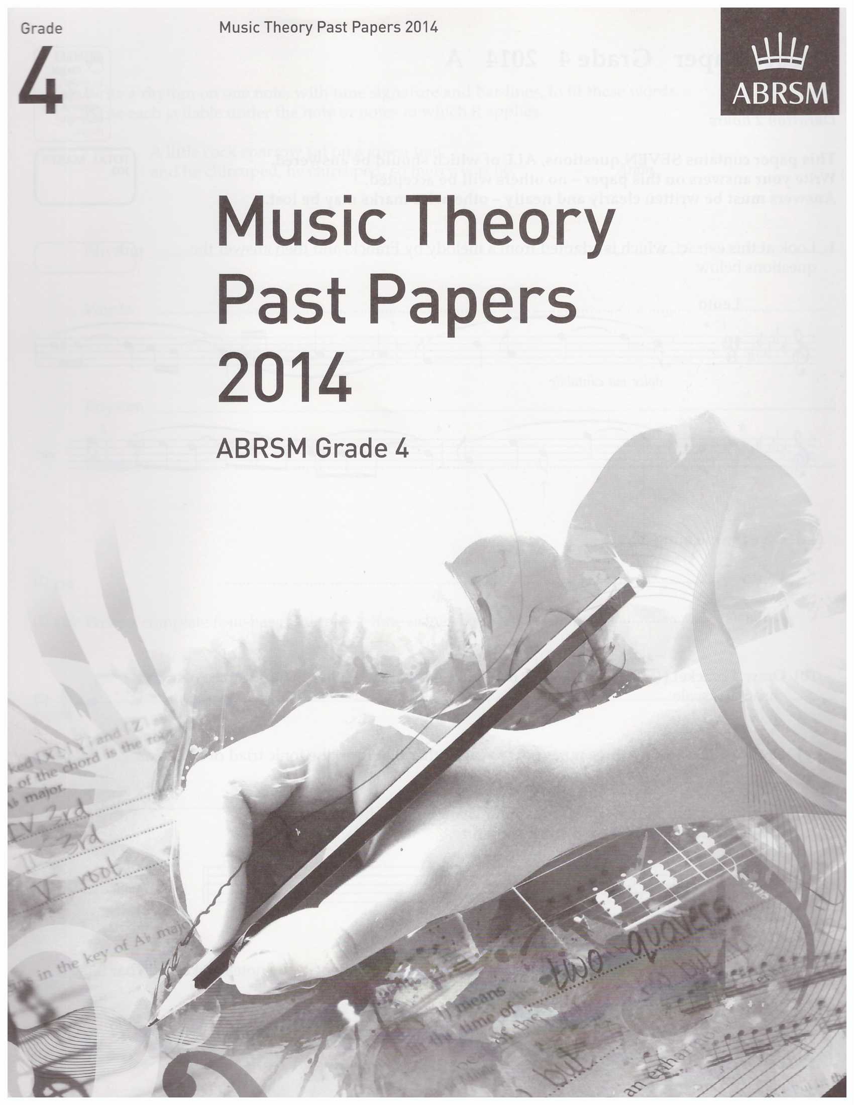 ABRSM Music Theory Practice Papers 2014 Grade 4 / Theory Paper / Theory Exam Paper / Theory Past Year Paper / Past Paper