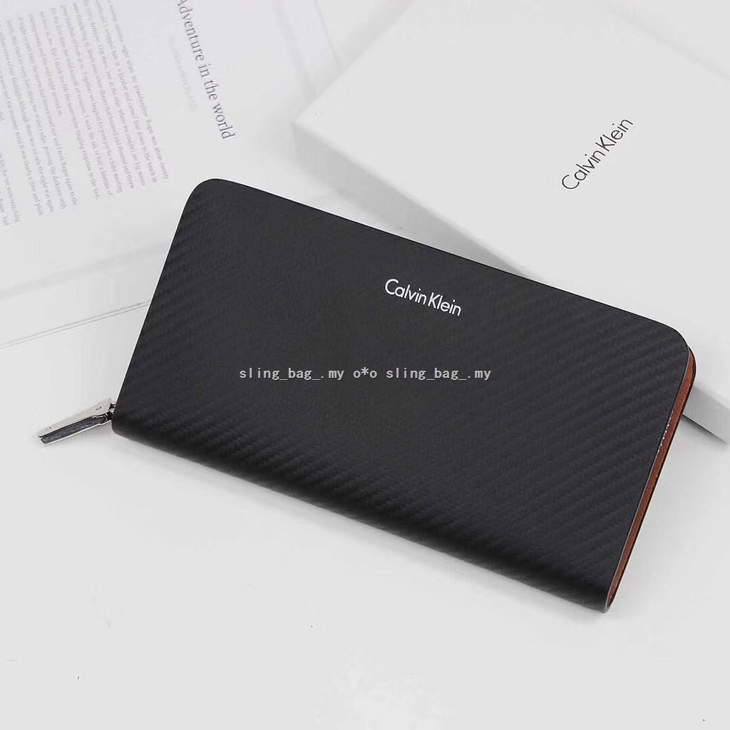 calvin klein long wallet