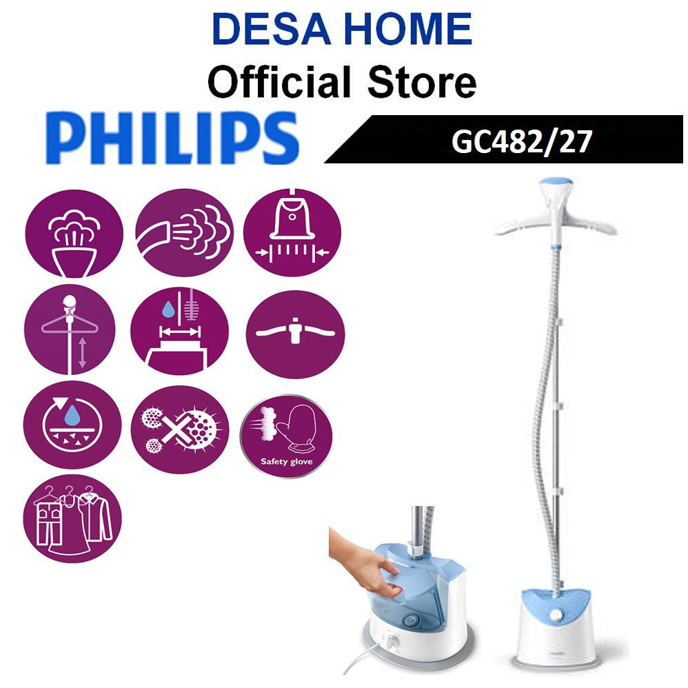 PHILIPS GC482/27 EASY TOUCH STAND STEAMER GC482