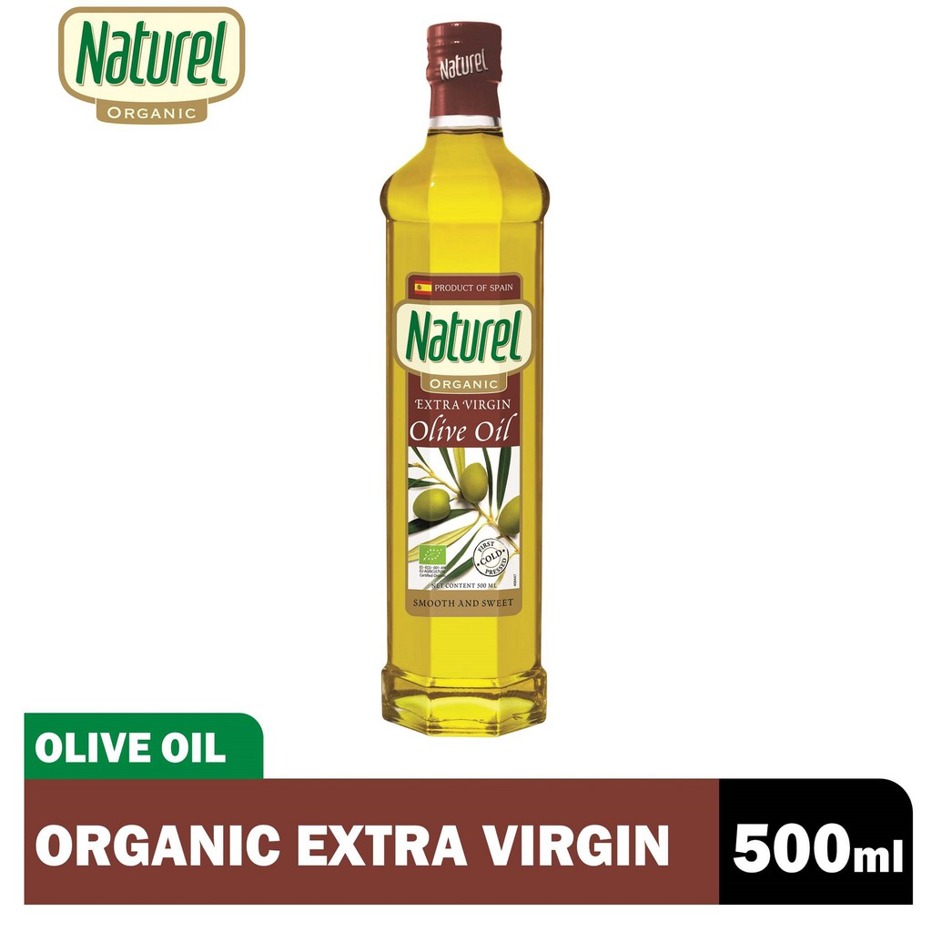 Naturel Organic Extra Virgin Olive Oil 500ml Shopee Malaysia