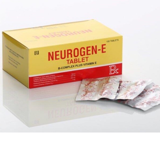 Neurogen E Tablet -100’s ( Exp:07/2022) | Shopee Malaysia