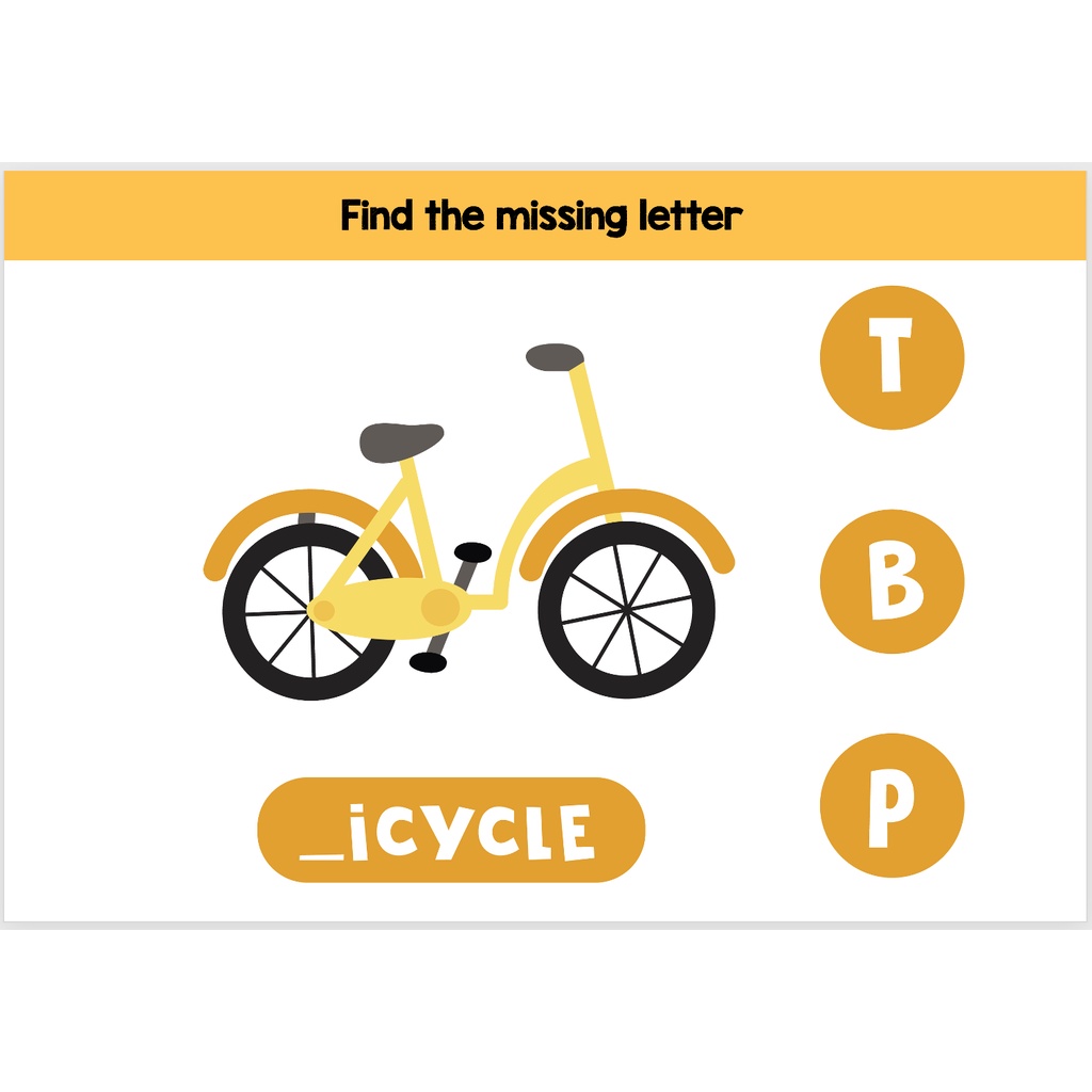  PDF English Find The Missing Letter Worksheets Kindergarten 