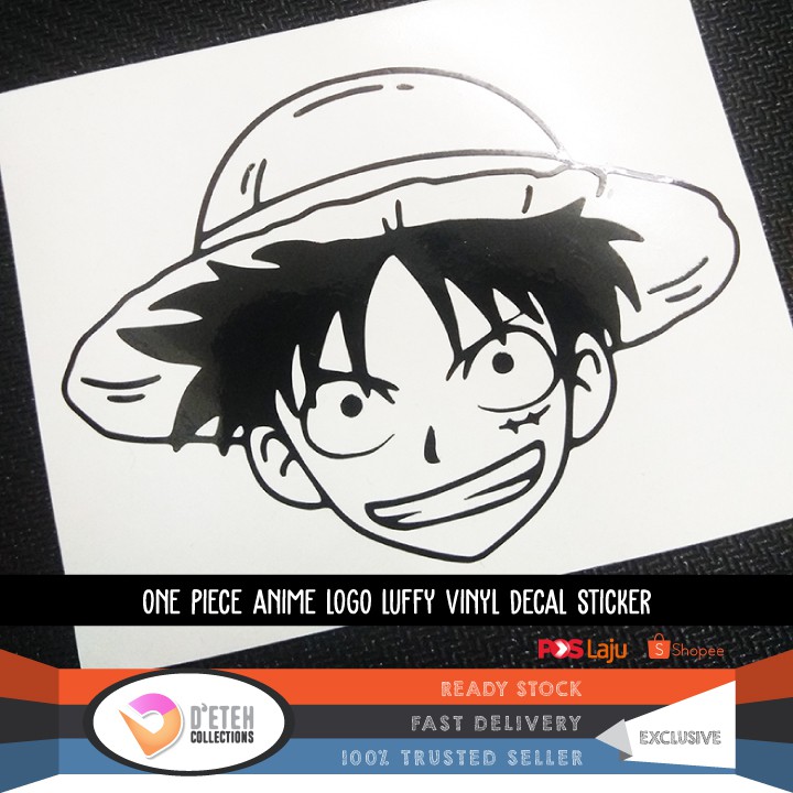 Anime One Piece Logo Decal Vinyl Truck Car Sticker Car Truck Decals Emblems License Frames Car Truck Graphics Decals