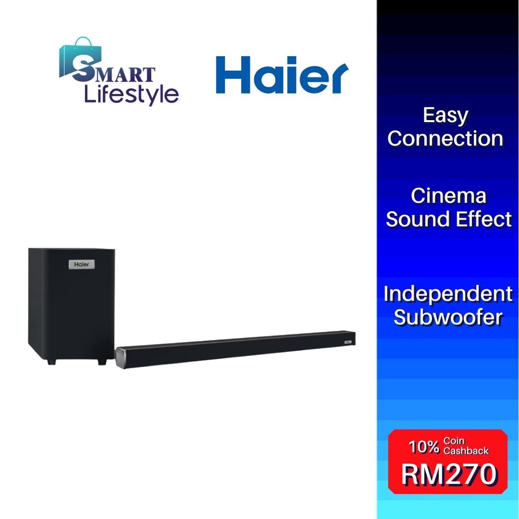 Haier Sound Bar HSD3A040B | Shopee Malaysia