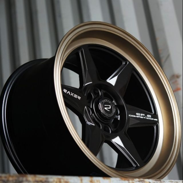 Raxer SF-6 Sport Rim 15"x8.0jj ( 4H100 )  Shopee Malaysia