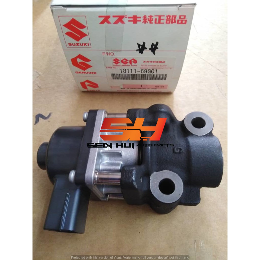 Suzuki Swift Sx4 Grand Vitara Egr Exhaust Gas Recirculation Valve 69g01 Genuine Part Shopee Malaysia