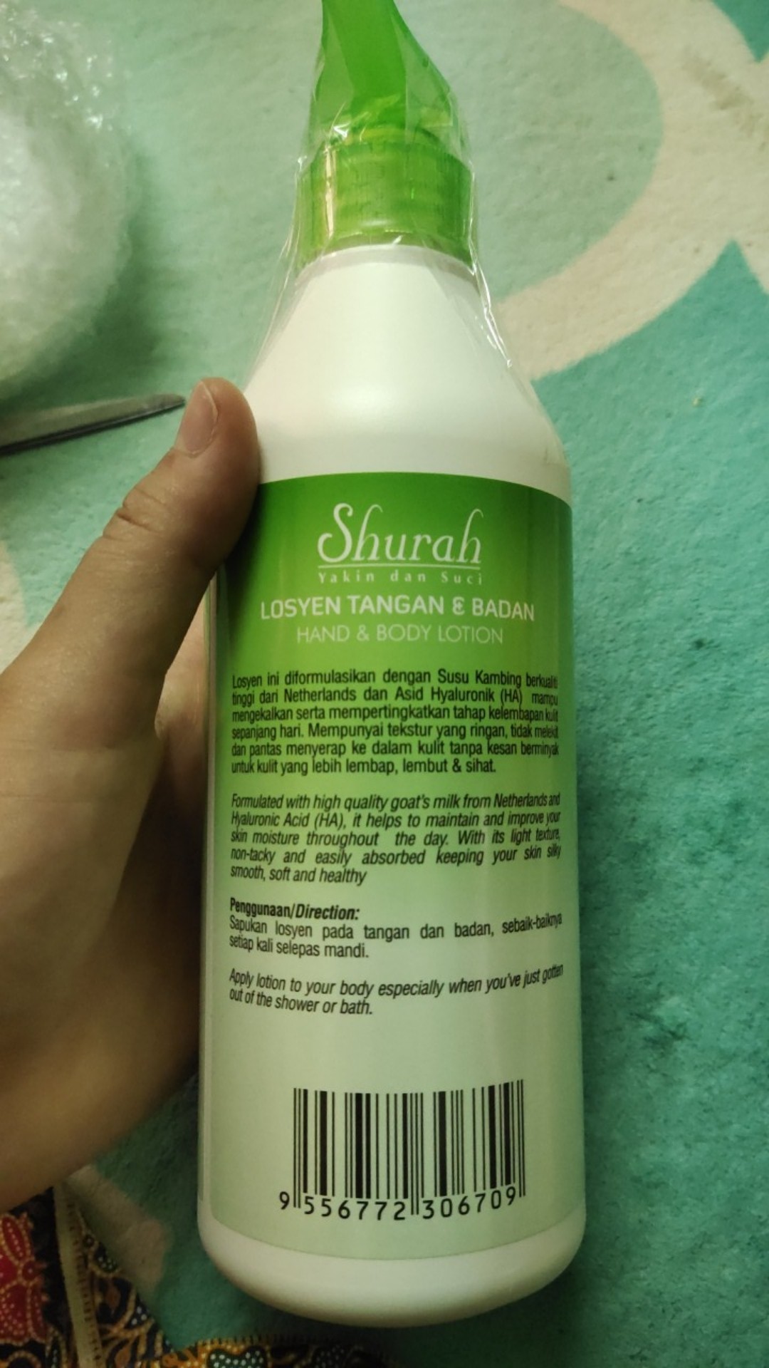 Shurah Losyen Tangan Badan 140ml 400ml Shopee Malaysia