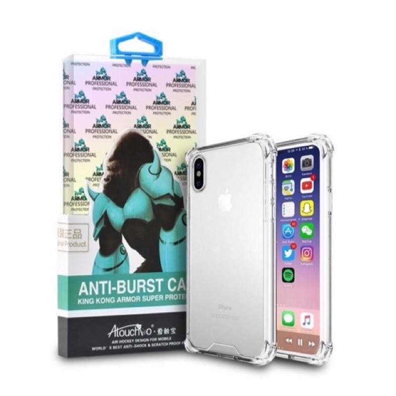 Samsung A02s A01 A11 A12 5G A21s A31 A42 King Kong Transparent Clear Acrylic Case Casing