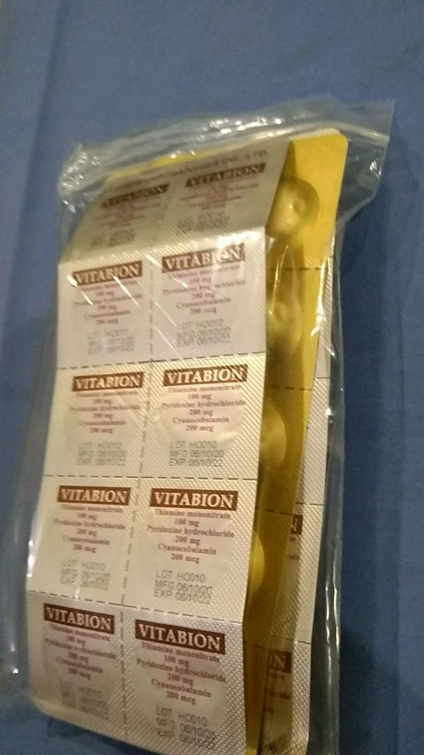 Vitabion Vitamin B1 B6 B12 10 S Shopee Malaysia