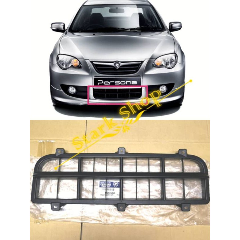 Original Proton Persona Elegance Front Bumper Lower Grille Gen2 Cps