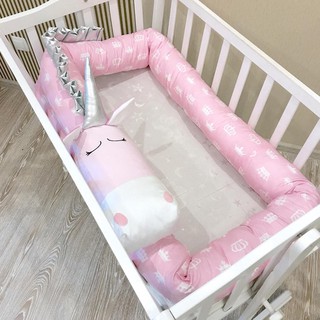 Baby Bedding Sheets Pillow Decorative Crib Bumper Cushion Shopee