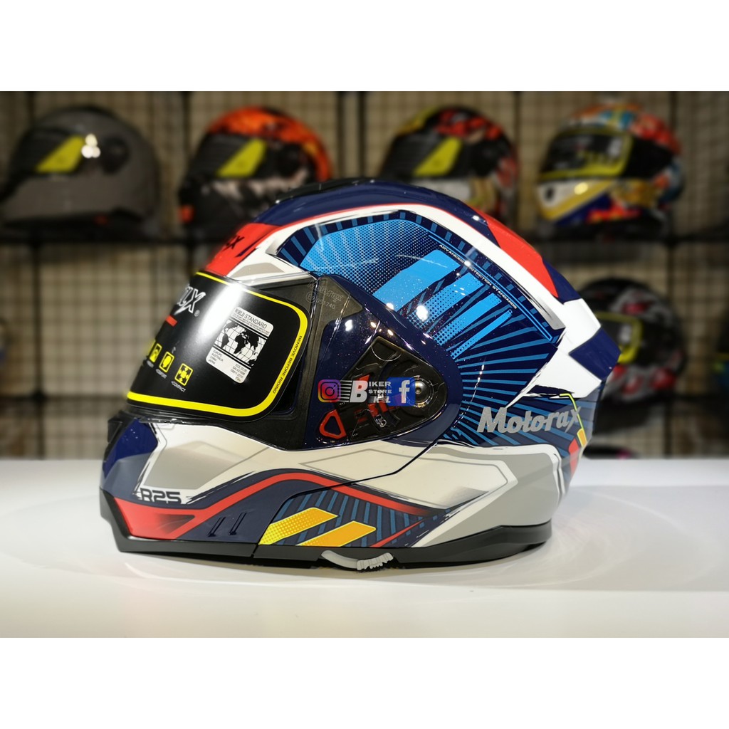 Original Motorax R25 Astera Modular/Flip Up Helmet | Shopee Malaysia