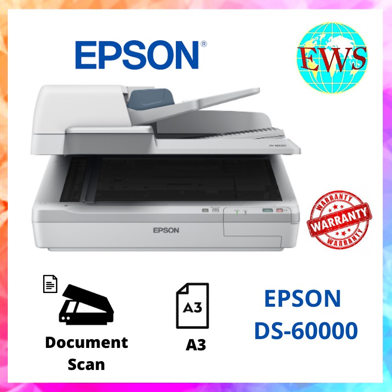 Epson Workforce Ds 50000 A3 Flatbed Document Scanner Shopee Malaysia
