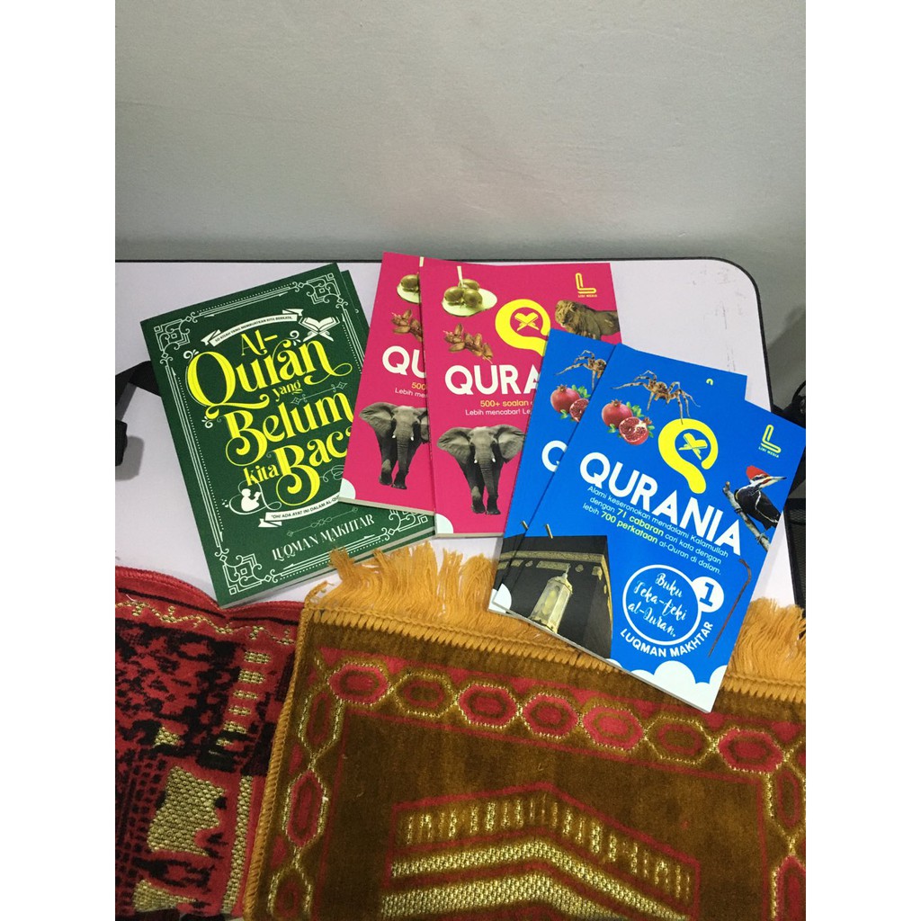 (Ready Stok!!!) Qurania & Al Quran Yang Belum Kita Baca dari Ustaz Luqman Makhtar (viral)