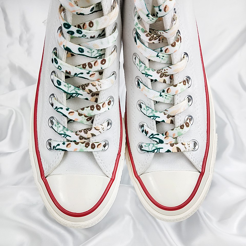 off white converse laces