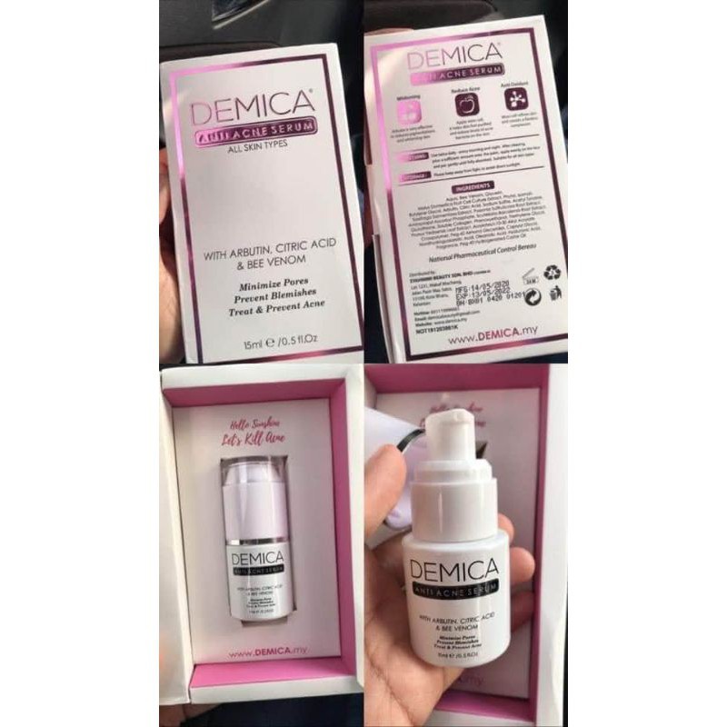 demica anti acne serum