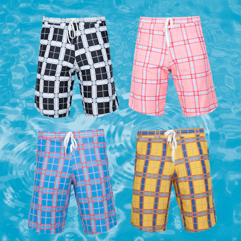 retro swimming trunks