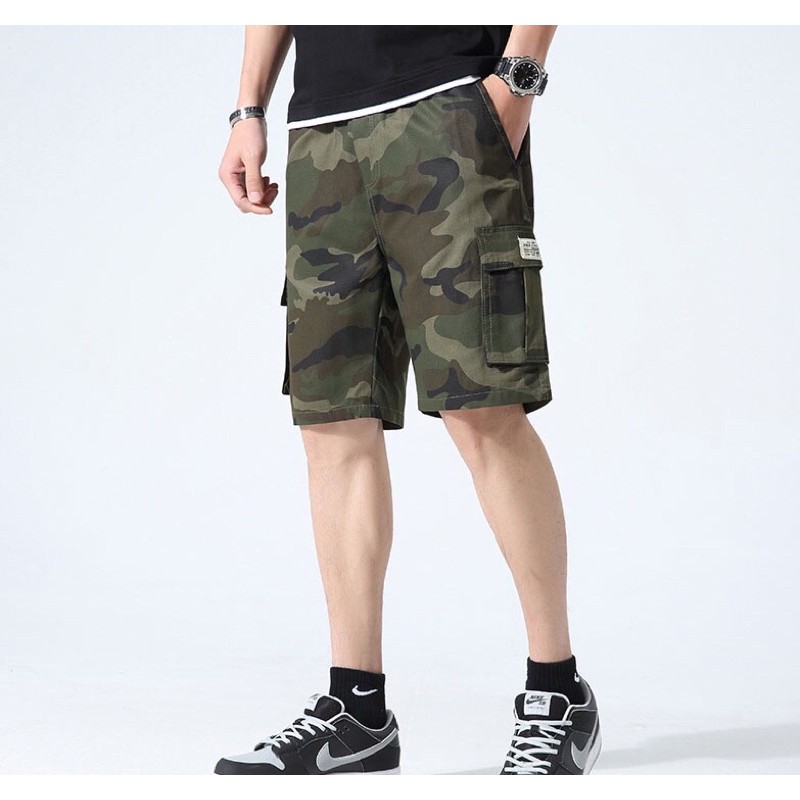 camouflage half pant