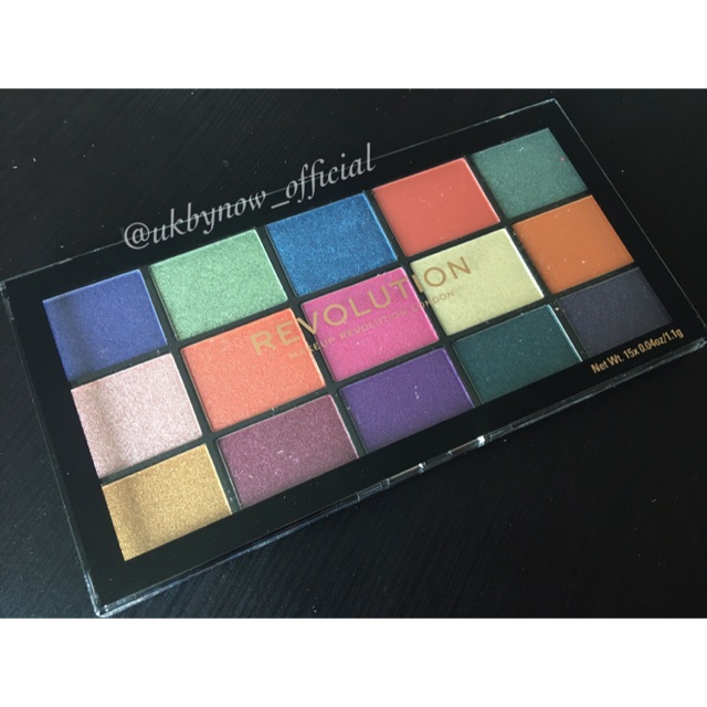 Revolution Reloaded Passion For Colour Eyeshadow Shopee Malaysia