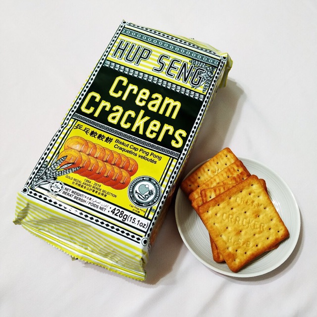 Hup Seng Cream Crackers 428g 兵乓较较饼 Shopee Malaysia