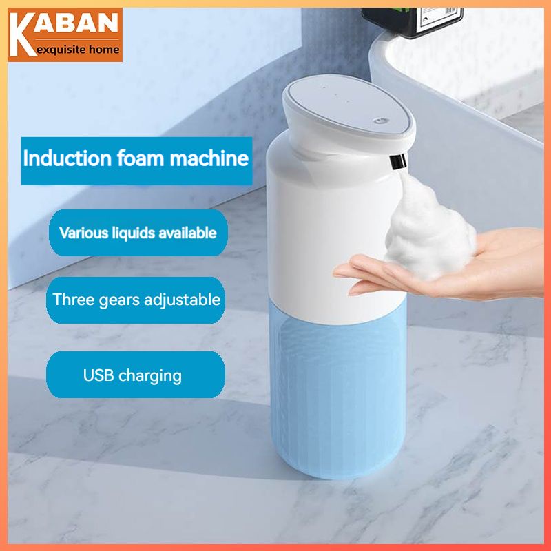 【Ships within 24 hours】Electric Hand Sanitizer Machine Smart Induction Foam Cell Phone Washer Adult Automatic Bubble Soap Dispenser Infrared Induction Foam Machine Soap Dispenser Hand Washing Household Hand Sanitizer Dishwasher Non-contact foam hand washi