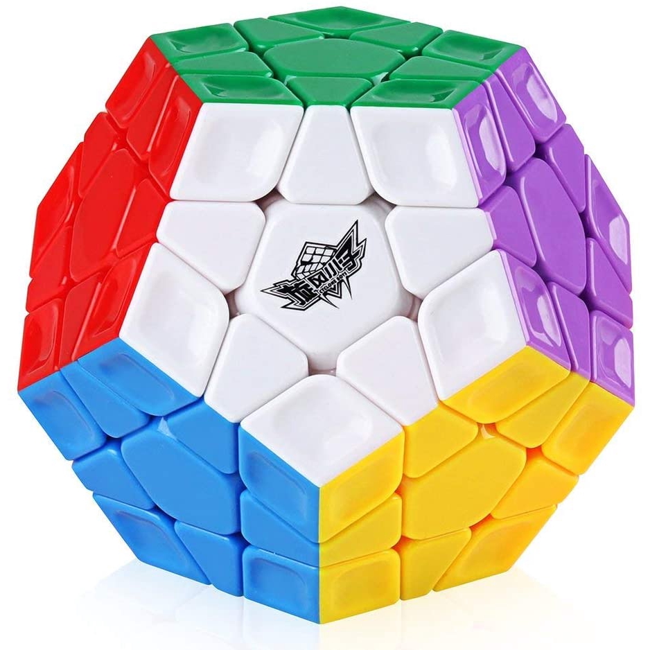 Coogam Shengshou 2x2 Megaminx Cube Kilominx Speed Cube Puzzle Toy Black 