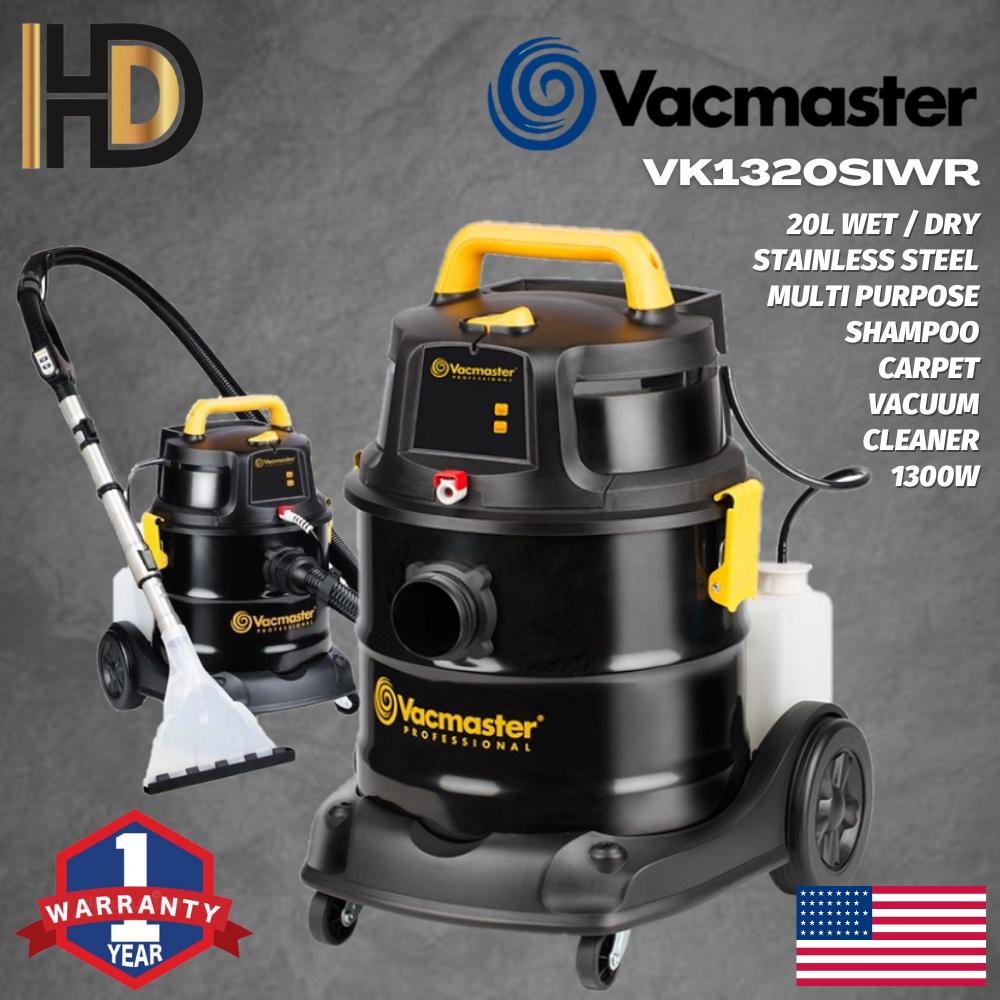 VACMASTER VK1320SIWR Multi Purpose 20L 3 In 1 Wet / Dry Carpet Vacuum
