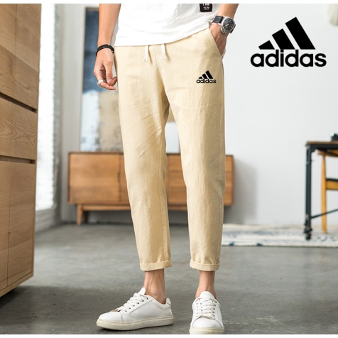 adidas men's pants cotton