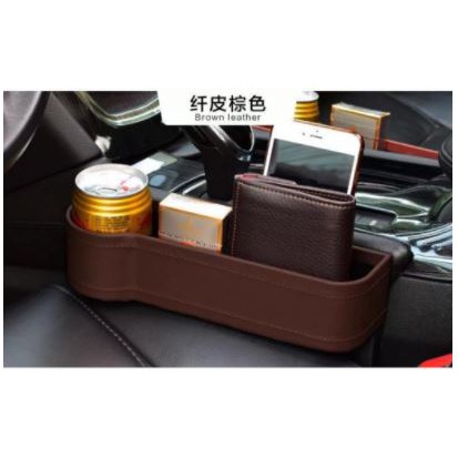 FREE GIFT  Car Seat Storage Box Car Seat Side Leather / ABS Car Seat Box Storage Driving Car/ {SELLER}