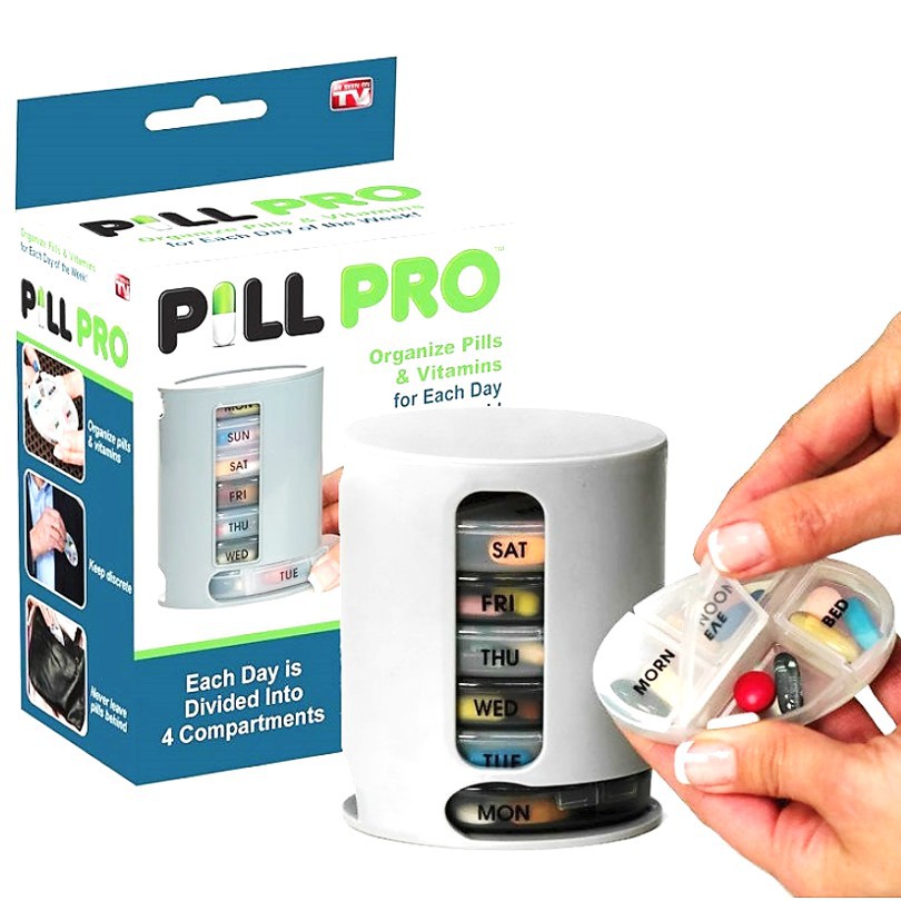  Bekas  Menyimpan Pil  Ubat  Pill Storage Case Pill Pro 