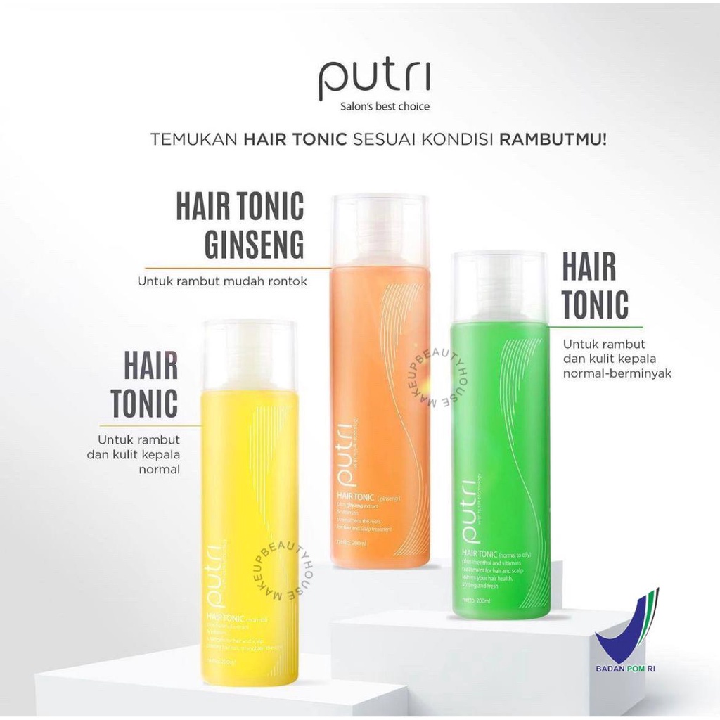 Putri Tonic / Shampoo MultiVariants 200ml for Hair Treatment Shopee