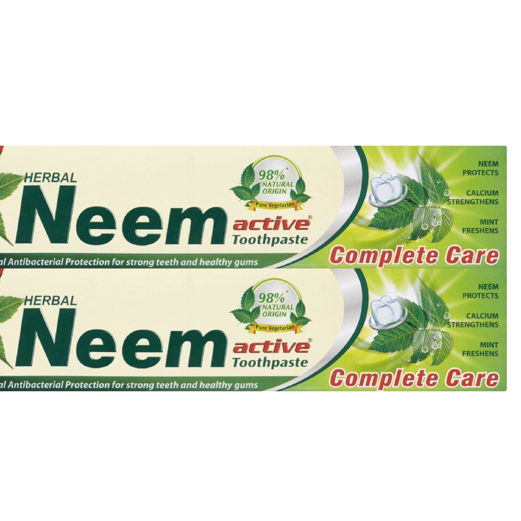 Neem Herbal Active Toothpaste Complete Care 2 x 200g (400g)