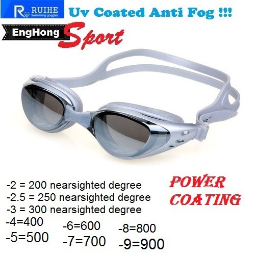 swimming glasses with power