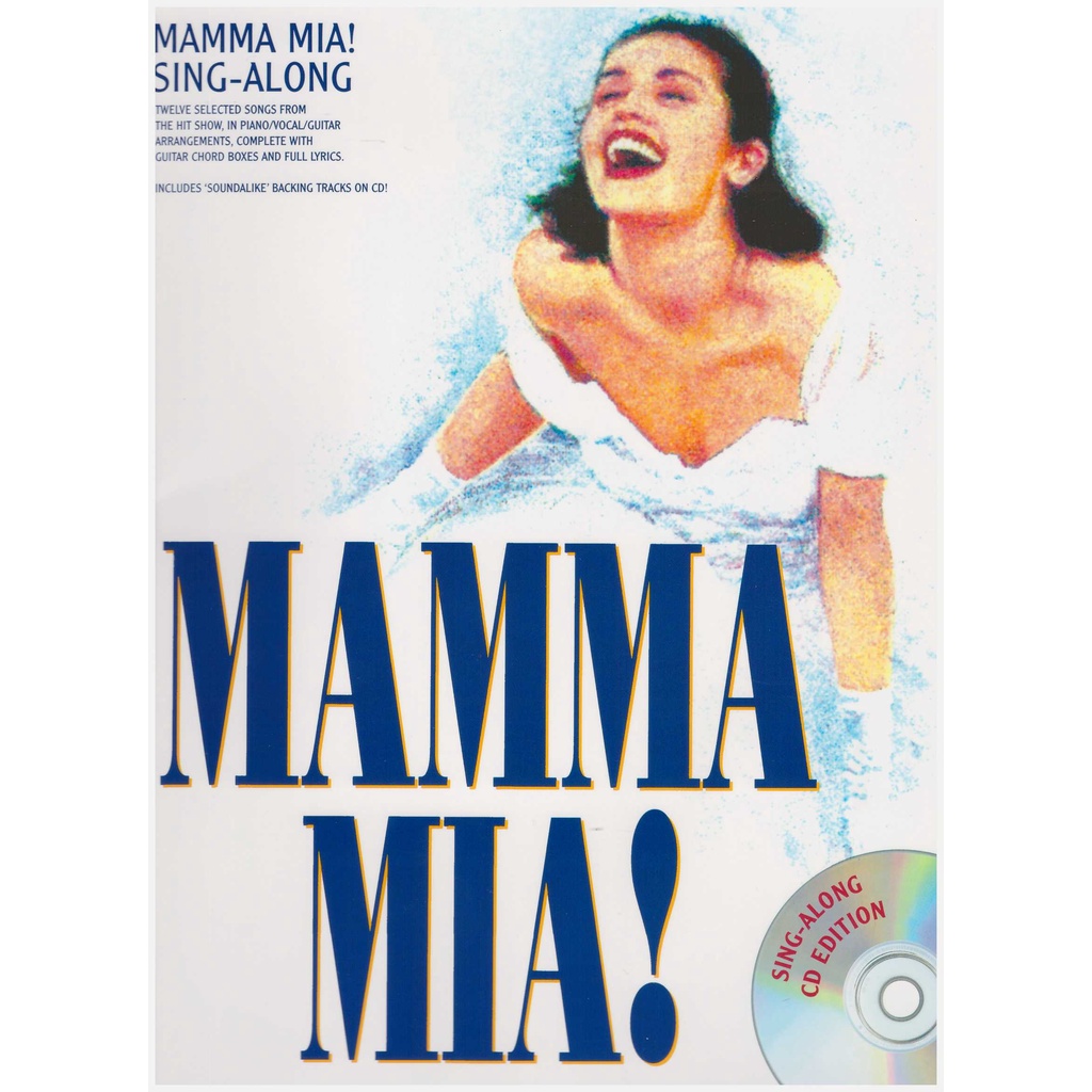 Mamma Mia! Sing-Along / PVG Book / Piano Book / Vocal Book / Voice Book / Guitar Book