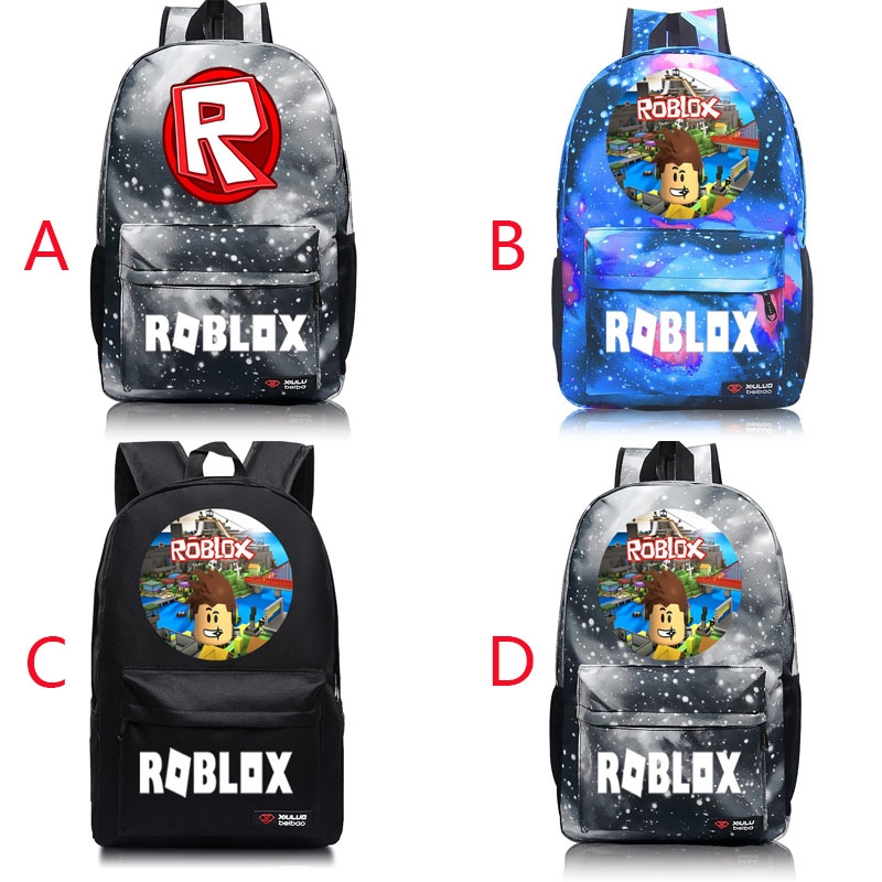 roblox 3d backpack kids school bag students boys book