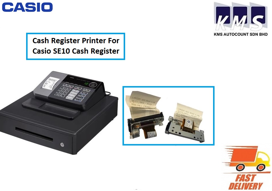 inflación Primitivo Microordenador Casio SES10 SE-S10 SE10 Cash Register Printer | Shopee Malaysia