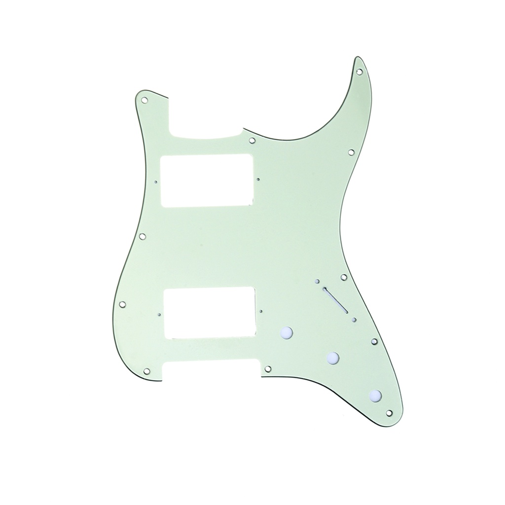 3Ply Cream Musiclily Pro 11 Hole HSH Strat Pickguard Guitar Scratch Plate for USA/Mexican Made Fender Standard Stratocaster Modern Style 